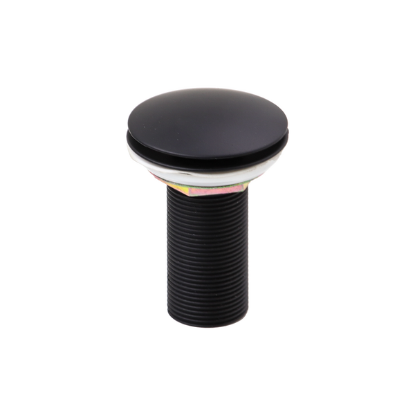 Válvula Ralo Click Banheiro Pia Lavatório Preto Metal 7/8