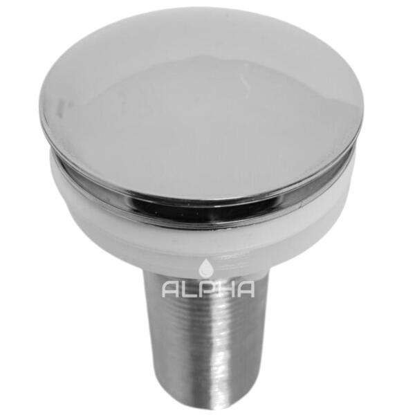 Válvula Ralo Click Cromado Pia Lavatório Cuba 7/8 Abs