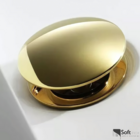 Válvula Ralo Click Luxo Inteligente Inox P/cuba 7/8 Dourada