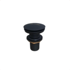 Valvula Ralo Click Preto Fosco Pia Lavatório Cuba Metal 7/8