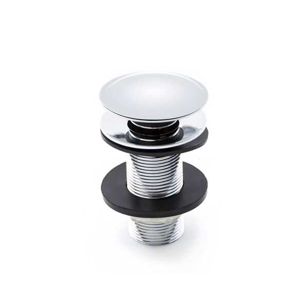 Válvula Ralo Click Up Luxo Inteligente Inox Para Cuba Louça