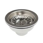 Válvula Ralo de Pia Americana 4.1/2 X 1.1/2 Inox