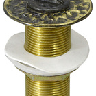 Valvula Ralo Lavatorio 7/8 Cuba Pia Ouro Velho Retro Vintage