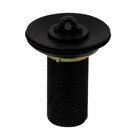 Válvula Ralo Lavatório Banheiro Cuba Metal Preto/black 7/8