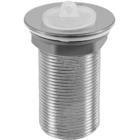 Válvula Ralo Tanque E Lavatório Cuba 1.1/4 Com Tampa - Cromado