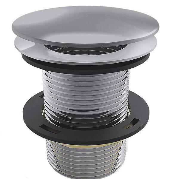 Válvula Redonda De Click P/ Cuba Cromado 1611 Fani