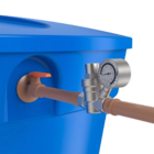 Válvula Redutora De Pressão Com Manômetro 1/2' E 3/4' Blukit