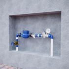 Válvula Redutora De Pressão Com Manômetro 1/2' E 3/4' Blukit