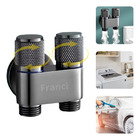 Válvula Registro Duplo Duas Saídas Tanque Máquina Banheiro La