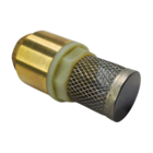 Válvula Retenção De Fundo De Poço 1/2" Tela Inox Emmeti