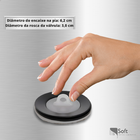 Válvula Tradicional 7/8 Black Matte