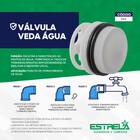 Válvula Veda Água Branca 3/4'' 2364 Estrela