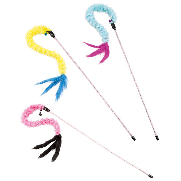 Vara Para Gatos Ferplast  90 Cm - Cores Sortidas