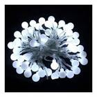 Varal 100(bolinhas) Leds - 8 Metros - Cordão Luzes Pisca Bran