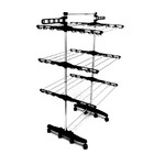 Varal  Para Apartamento Retrátil Em Alumínio 3 Andares