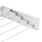 Varal de Parede Aço Branco 11x89x45cm Magicmax Maxeb