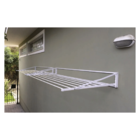 Varal Articulado 40cm X 80cm X 07 Varetas - Em Alumínio Branco