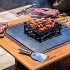 Varal Baixo Para Churrasqueira Fierro Martin Ran Idun E Hell