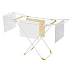 Varal Chão Aço Branco 150x56x90m Maxeb