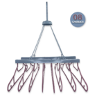 Varal Com 8 Cabides Camida. E Camiseta - Compacto E Versátil