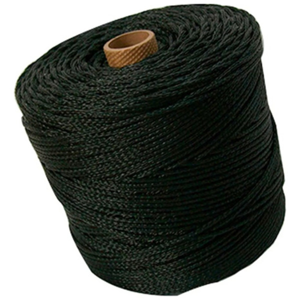 Varal Corda Nylon Unifio Rolo Com 400m Preto