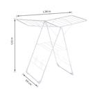 Varal de Chão Aço 110x136x59cm Secalux