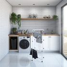 Varal de Chão Aço 123x56x56cm Maxeb