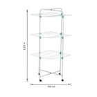 Varal de Chão Aço 123x56x56cm Maxeb