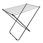 Varal de Chão Aço Preto 79x78x51cm Nápoles Secalux