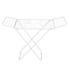 Varal de Chão Aço Branco 123x46x85cm com Abas Maxeb