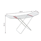 Varal de Chão Alumínio 100x56cm Botafogo