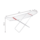 Varal de Chão Alumínio 120x56cm Botafogo