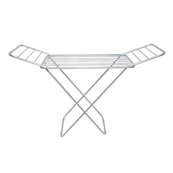 Varal De Chão Alumínio Dobrável Com Abas Portátil 1,43m Mor