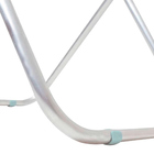 Varal De Chão Alumínio Dobrável Com Abas Portátil 1,43m Mor