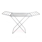 Varal De Chão Alumínio Dobrável Com Abas Portátil 1,53m Mor