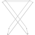 Varal De Chão Branco Apartamento Pequeno Resistente Até 6kg C