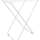 Varal De Chão Branco Apartamento Pequeno Resistente Até 6kg C