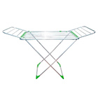 Varal De Chão Com Abas Alumínio Portátil Dobrável 1,60 M