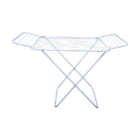 Varal De Chão Com Abas Retrátil Dobrável Reforçado Branco 152