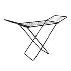 Varal De Chão Com Abas Retrátil Slim Preto Mor