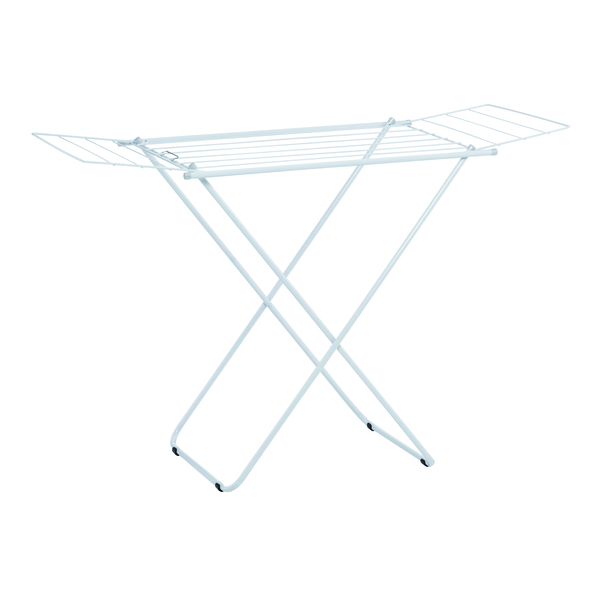 Varal De Chão Dobravel Com Abas Branco  - Cód 04550