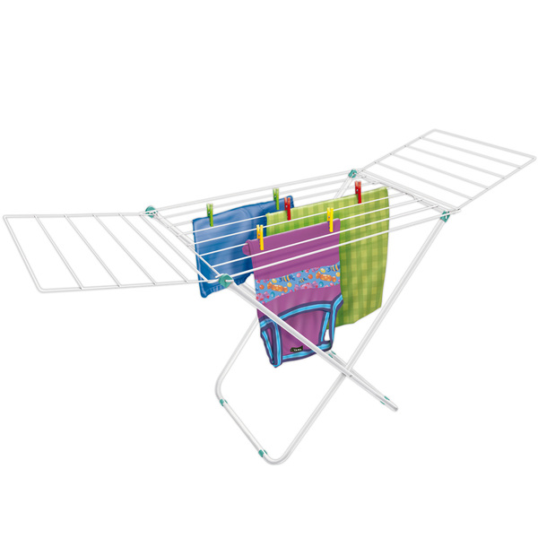Varal De Chão Nápoles Aço Com Abas - Secalux