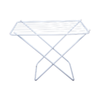 Varal De Chão Sem Abas Retrátil Dobrável Reforçado Branco 80