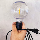 Varal De Lâmpadas Gambiarra 5m Externo Interno Pendente Led F