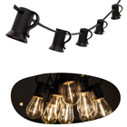 Varal De Luzes 10 Metros Com 10 Soquete Bivolt Decoração