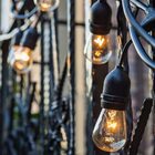 Varal De Luzes Externo Cordão Decorativo 10m 20 Soquetes E27