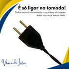Varal De Luzes Led 10m Externo Lâmpada Amarelo Quente Cordão