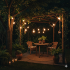 Varal De Luzes Para Área Externa Com 5 Metros Festão Gambiarr