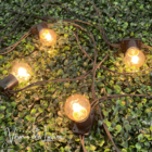 Varal De Luzes Preto 40 Metros Decoração Com Lâmpadas 110v co