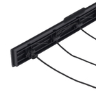 Varal de Parede 5 Cordas Preto Secalux